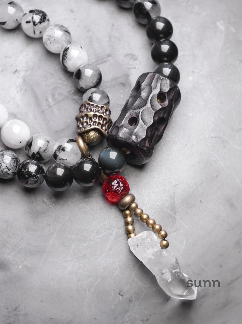 Jessenia Serene Crystal Tassel Bracelet