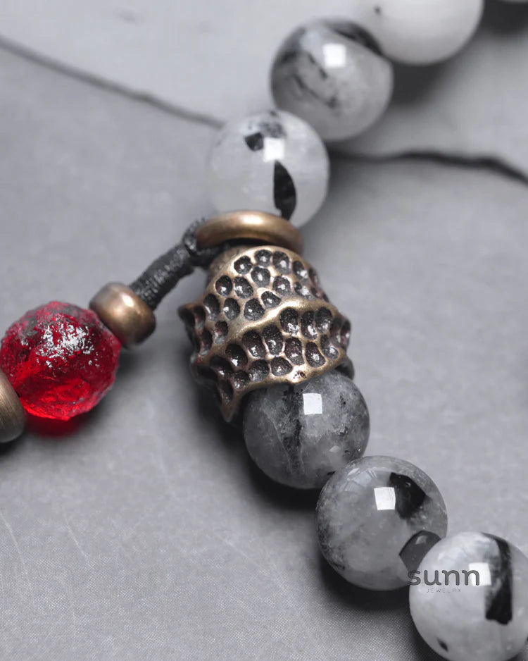 Jessenia Serene Crystal Tassel Bracelet
