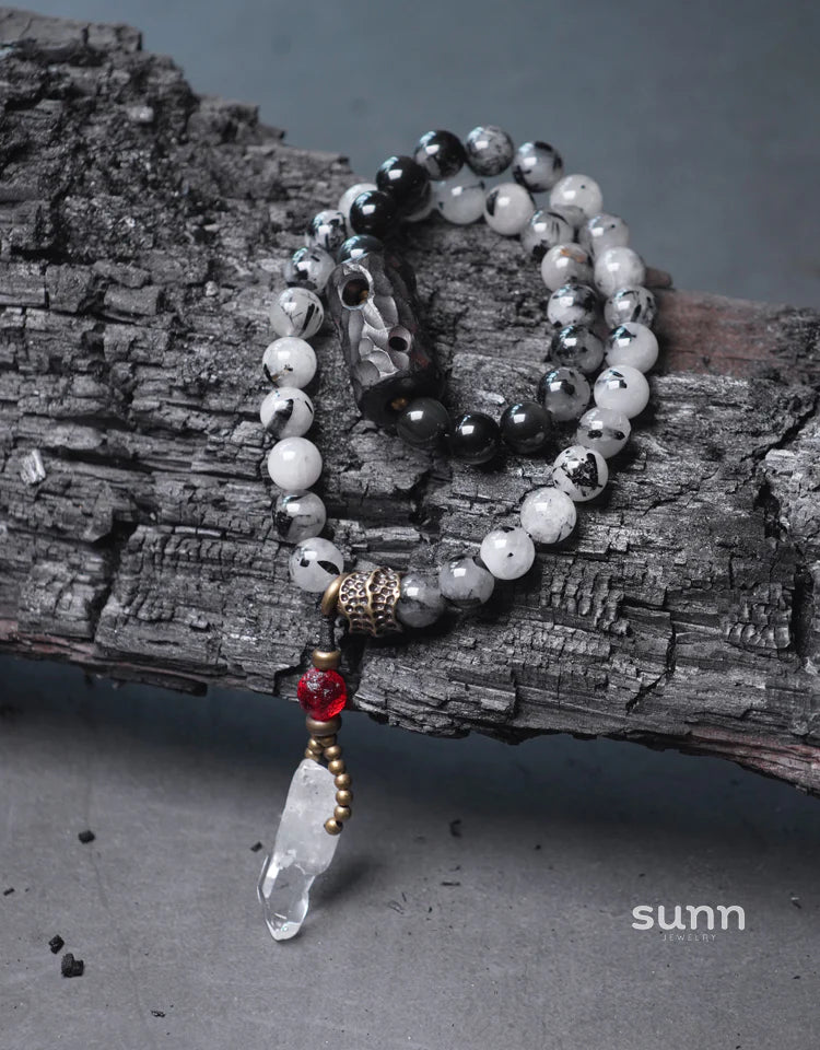 Jessenia Serene Crystal Tassel Bracelet