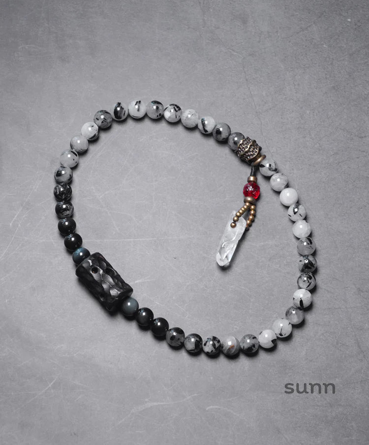 Jessenia Serene Crystal Tassel Bracelet