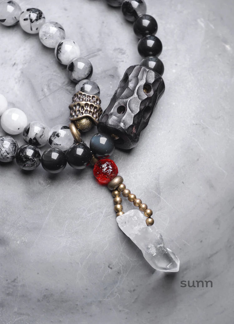 Jessenia Serene Crystal Tassel Bracelet