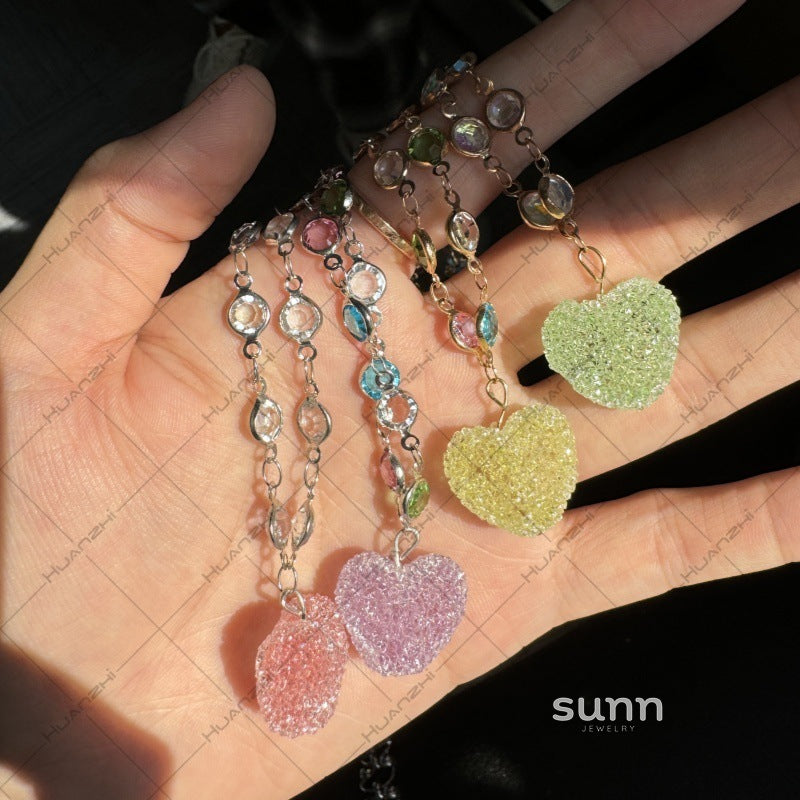 Jessi Beaded Heart Necklace [NH7DRE4M]