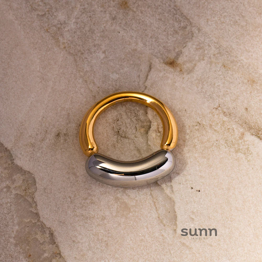 Jessi Gold Sculptural Ring