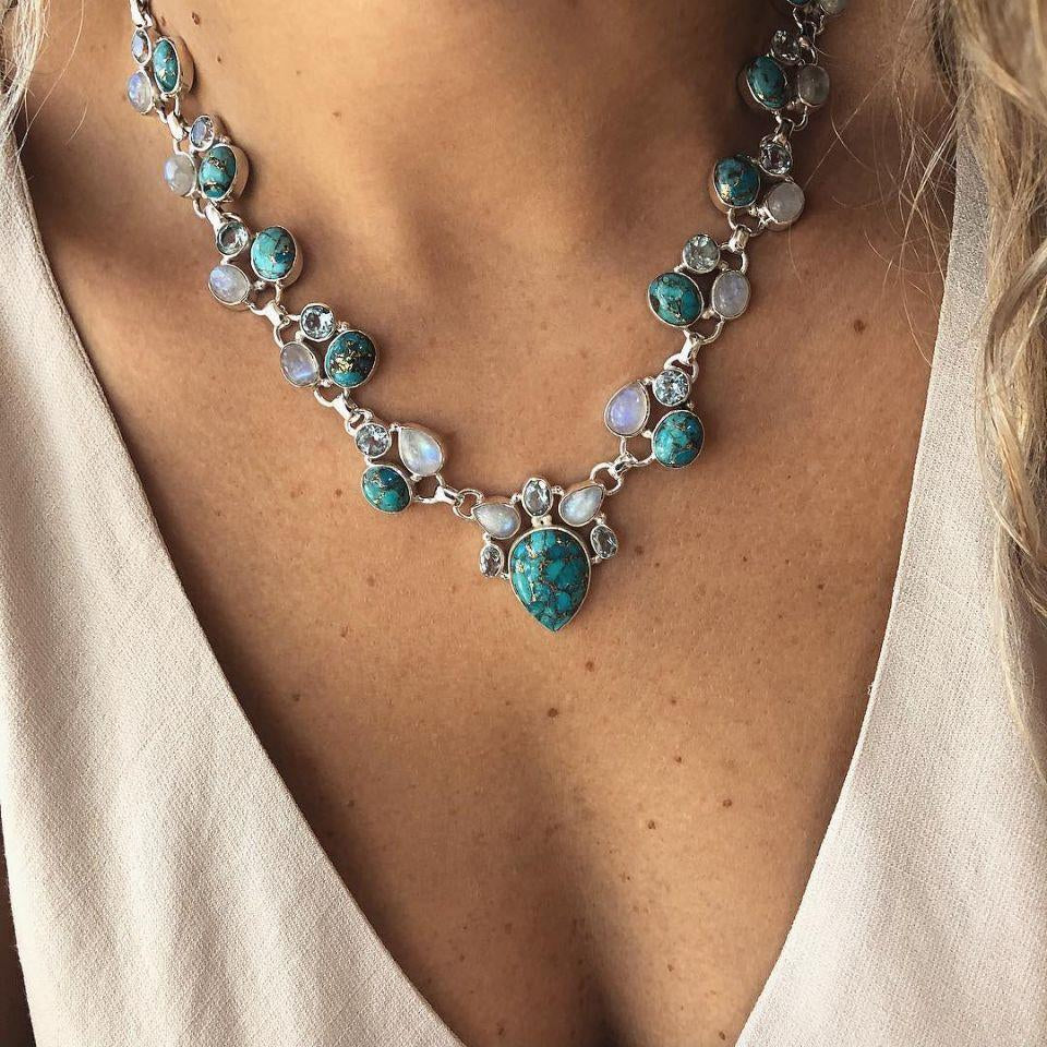 Jesslyn Boho Flower Choker