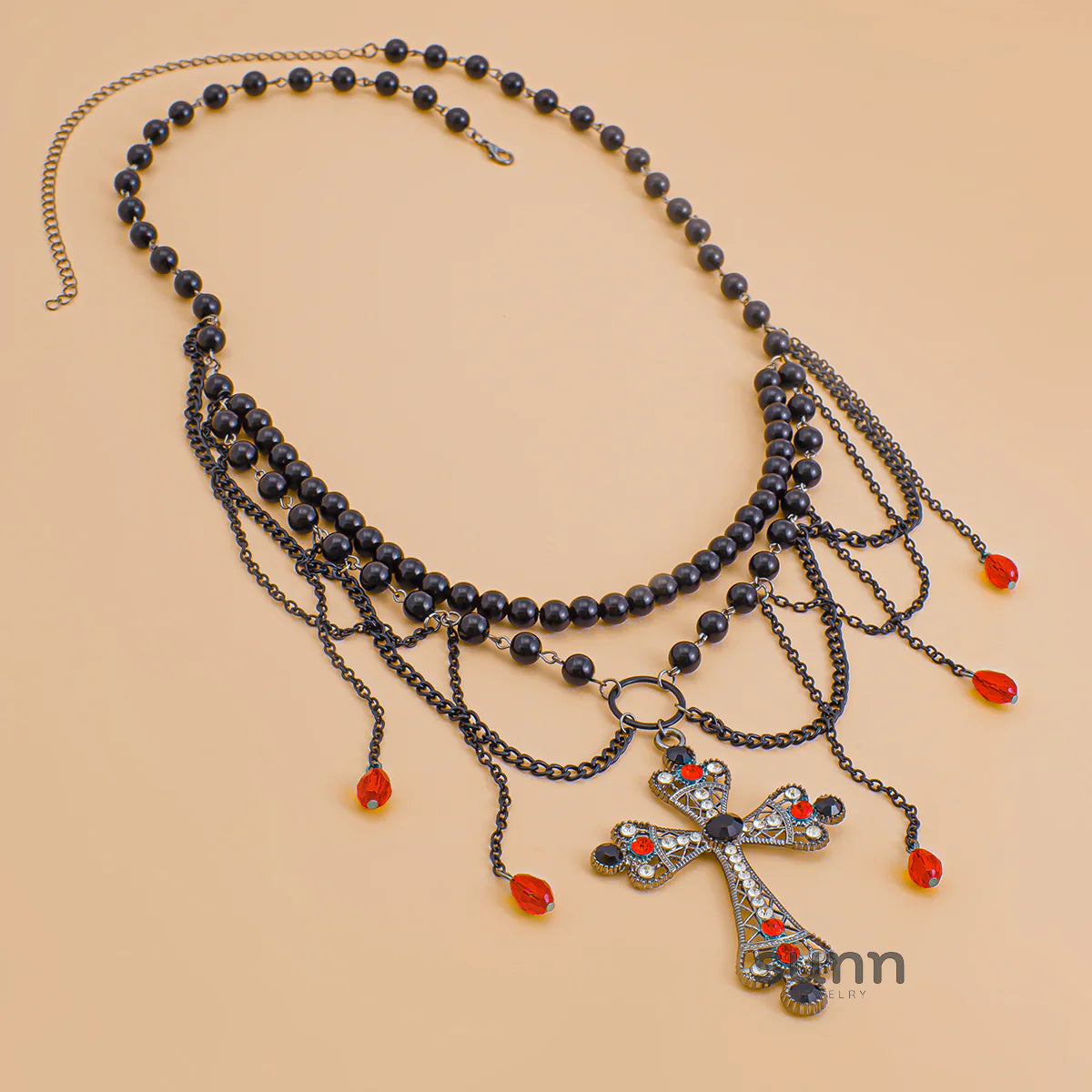 Jesslynn Faux Pearl Waist Chain