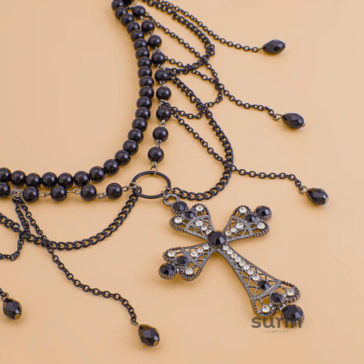 Jesslynn Faux Pearl Waist Chain