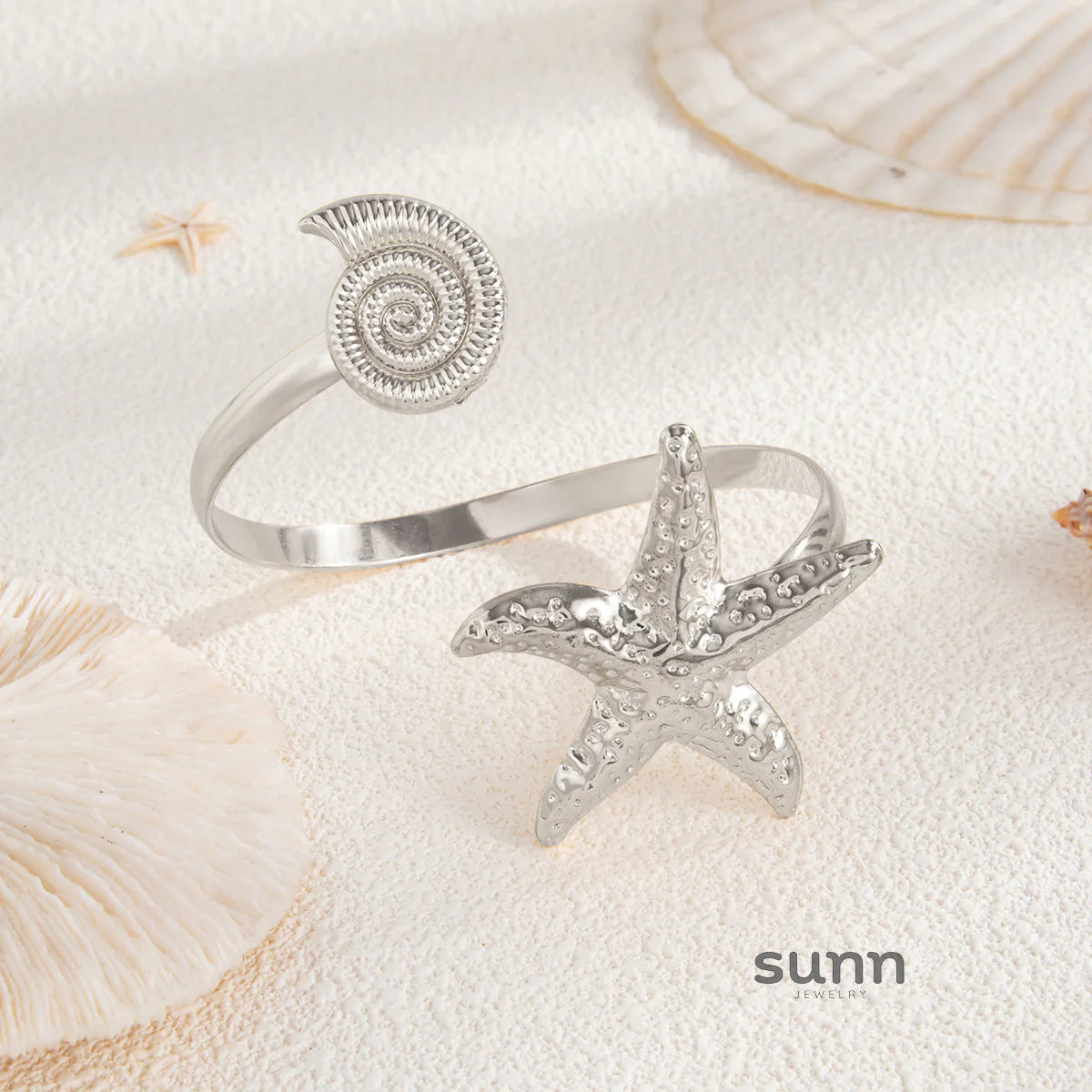 Jewell Ocean Cuff Bracelet