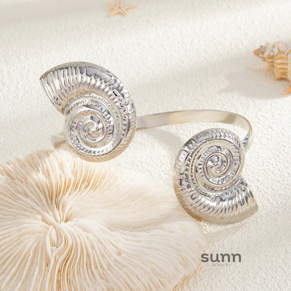Jewell Ocean Cuff Bracelet