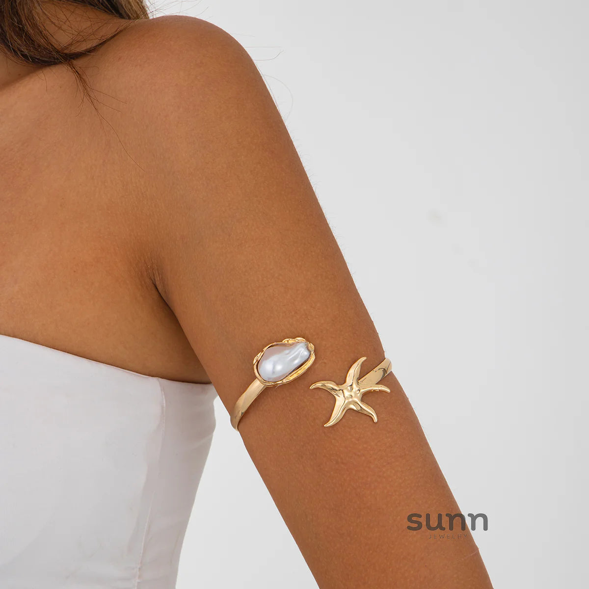 Jewell Ocean Cuff Bracelet