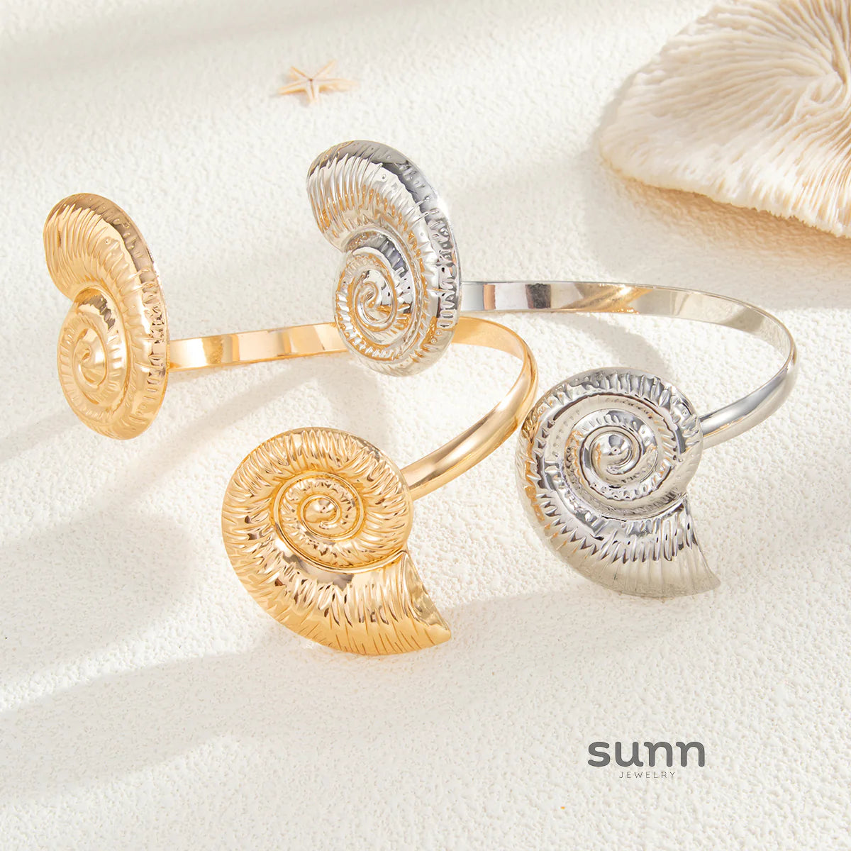 Jewell Ocean Cuff Bracelet