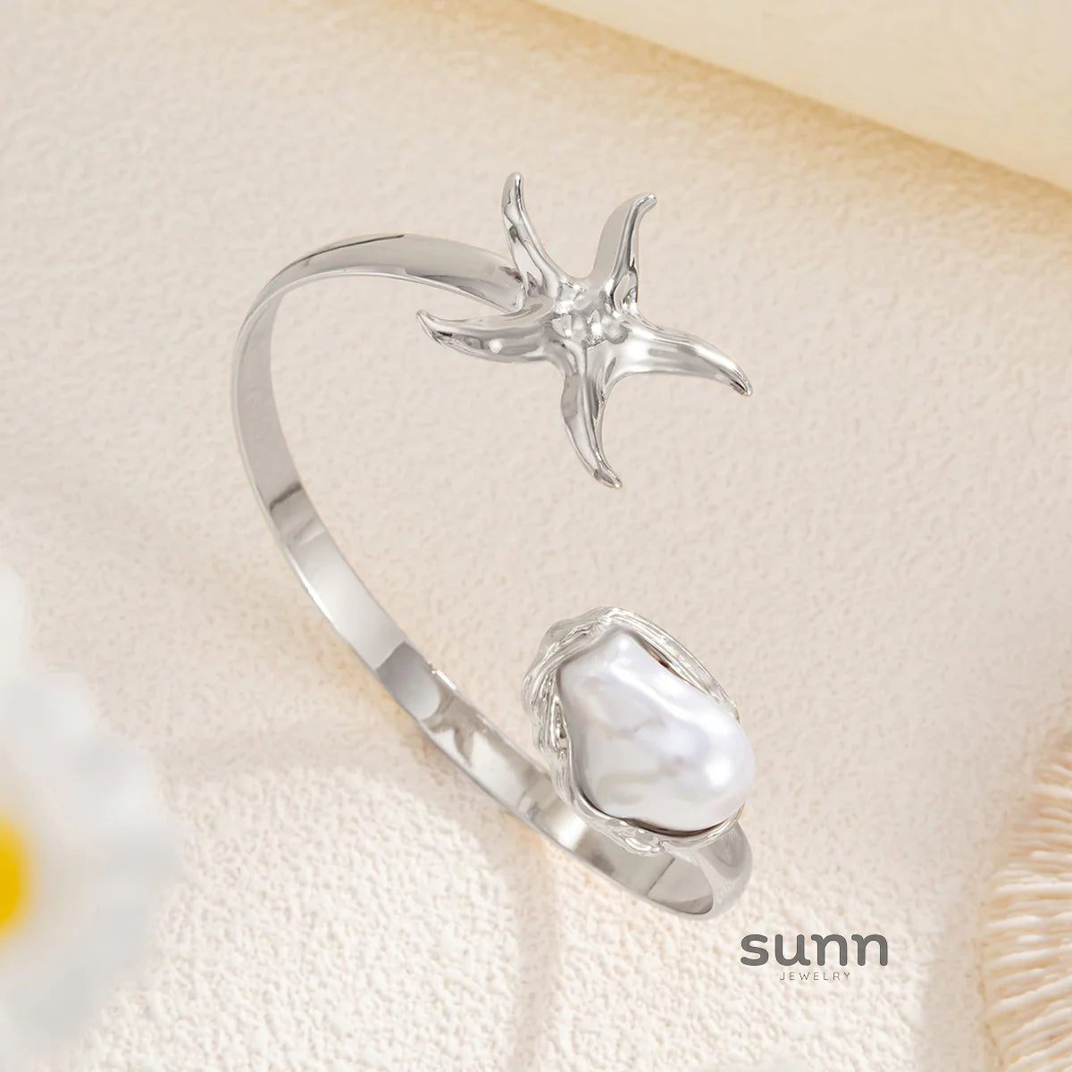 Jewell Ocean Cuff Bracelet