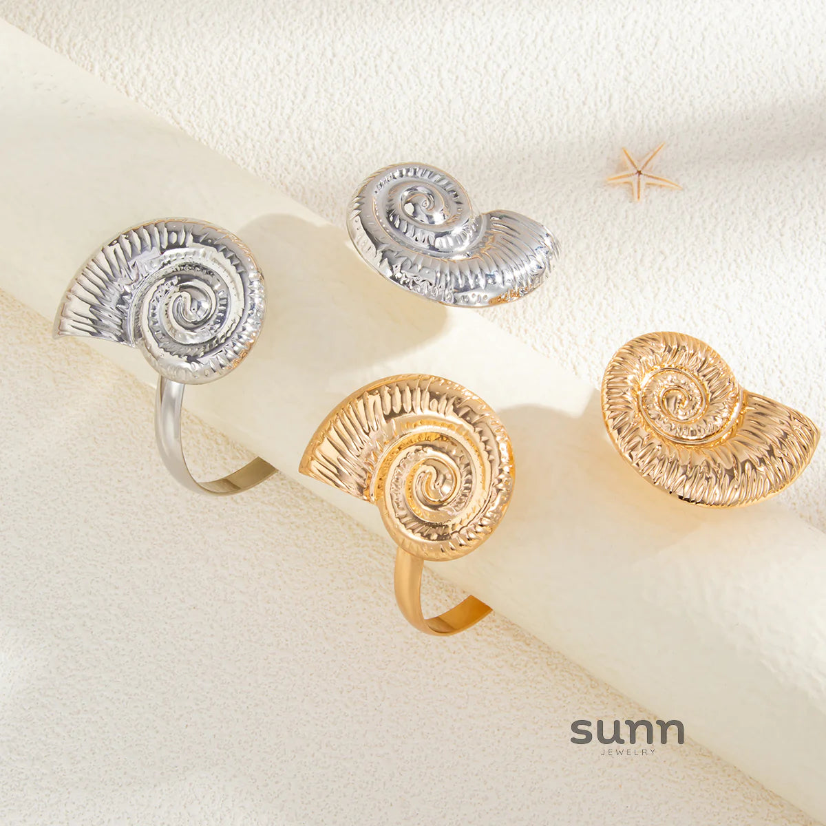 Jewell Ocean Cuff Bracelet