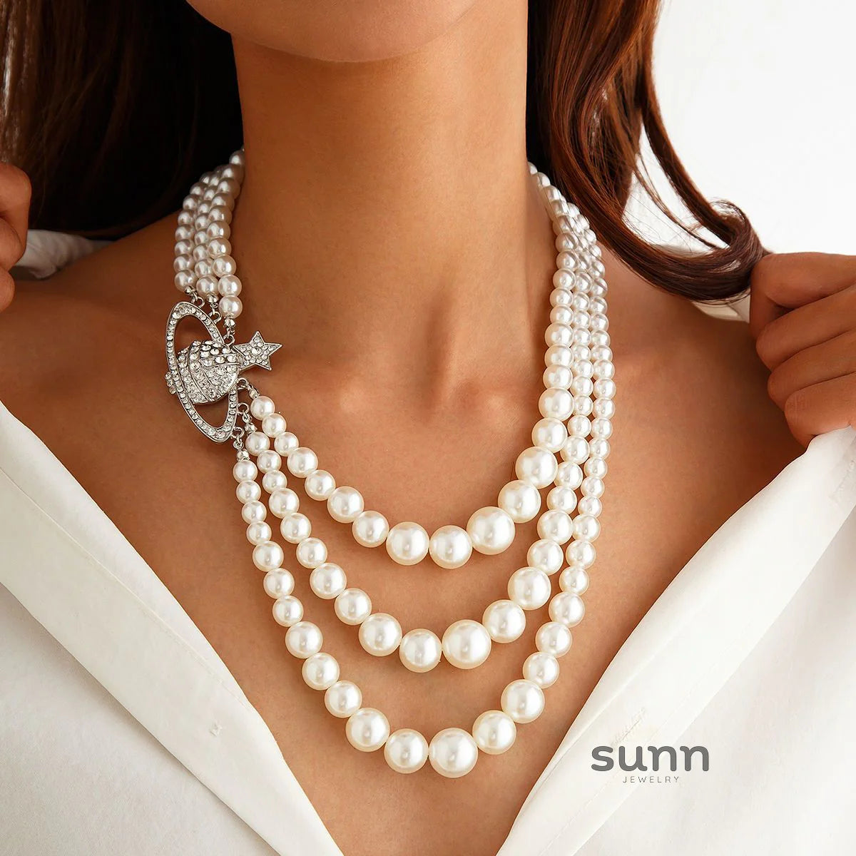 Jhene Celestial Pearl Choker