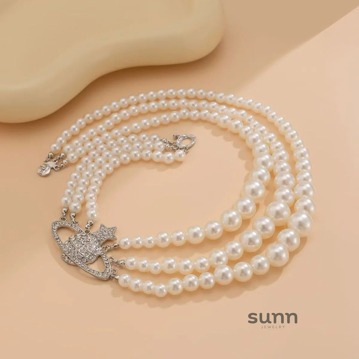 Jhene Celestial Pearl Choker