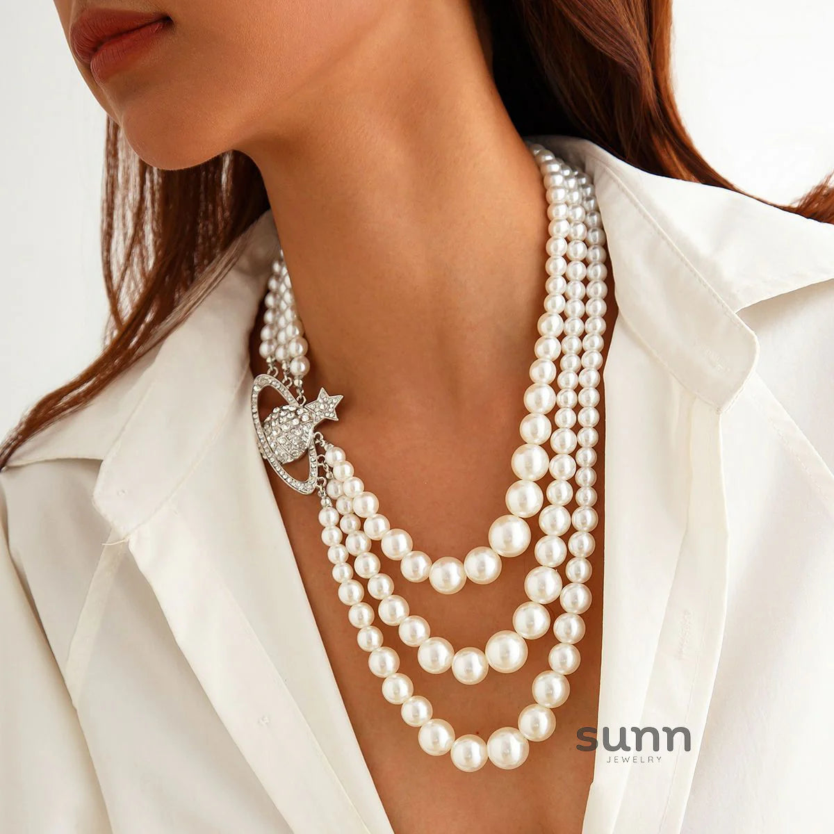 Jhene Celestial Pearl Choker
