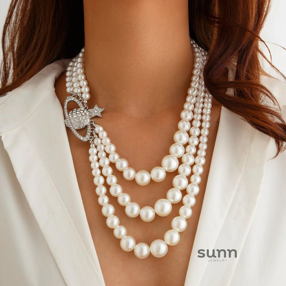 Jhene Celestial Pearl Choker