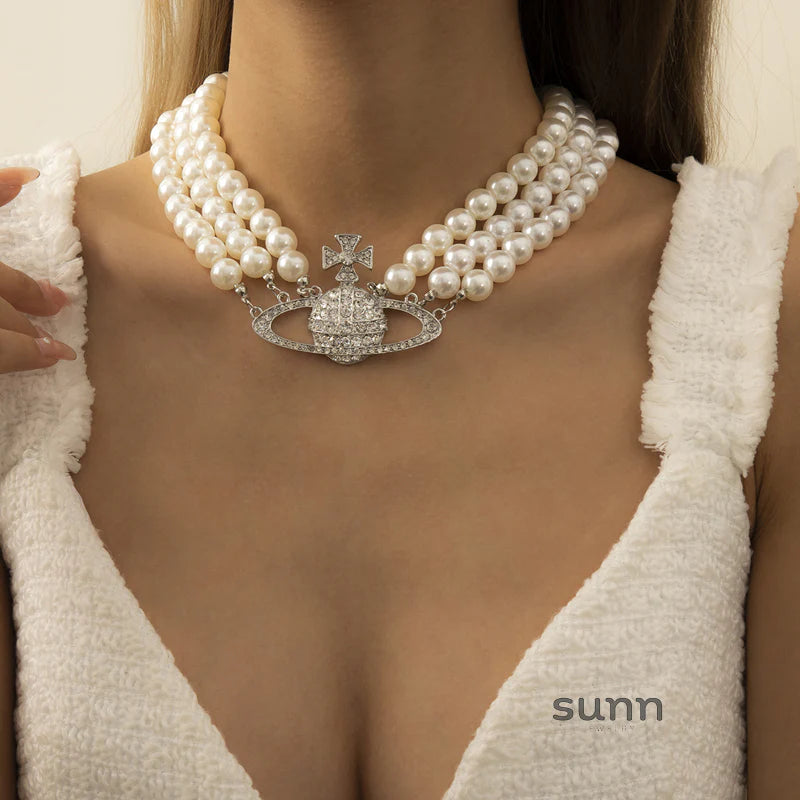 Jhene Celestial Pearl Choker