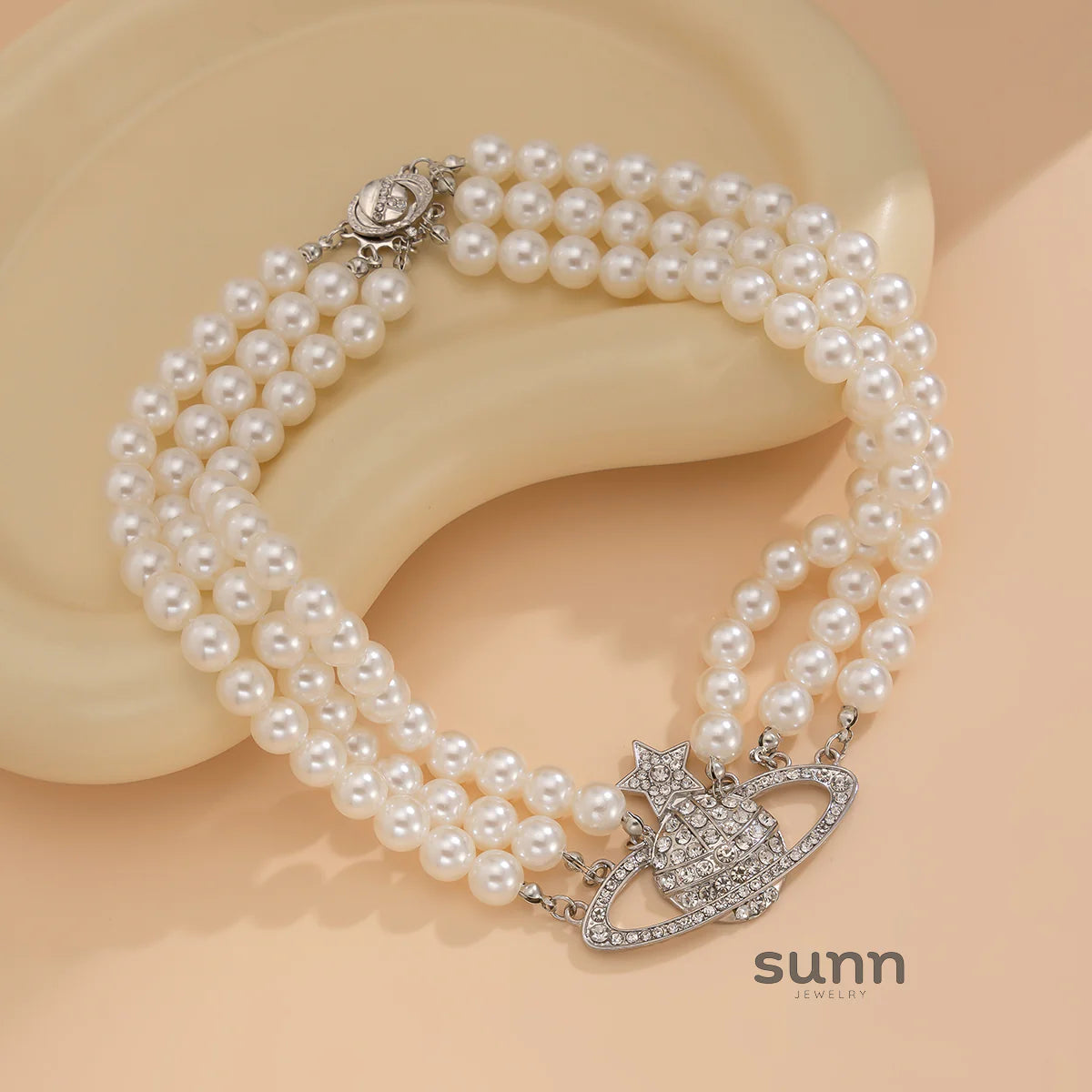Jhene Celestial Pearl Choker