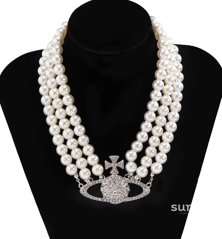 Jhene Celestial Pearl Choker