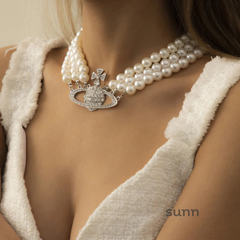 Jhene Celestial Pearl Choker