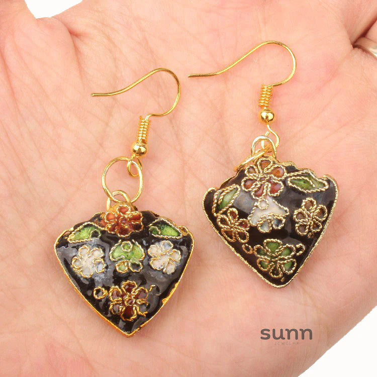 Jo Enamel Drop Earrings