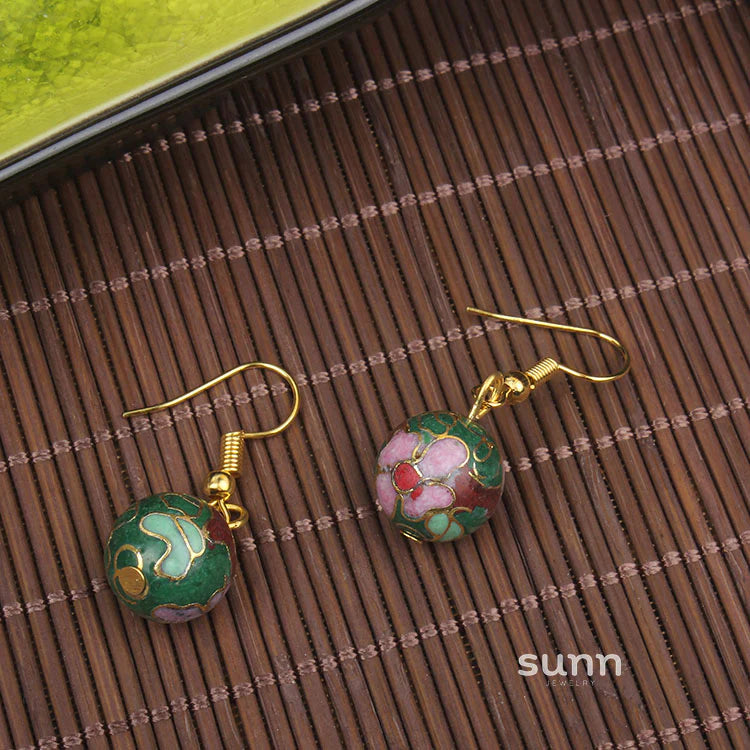 Jo Enamel Drop Earrings