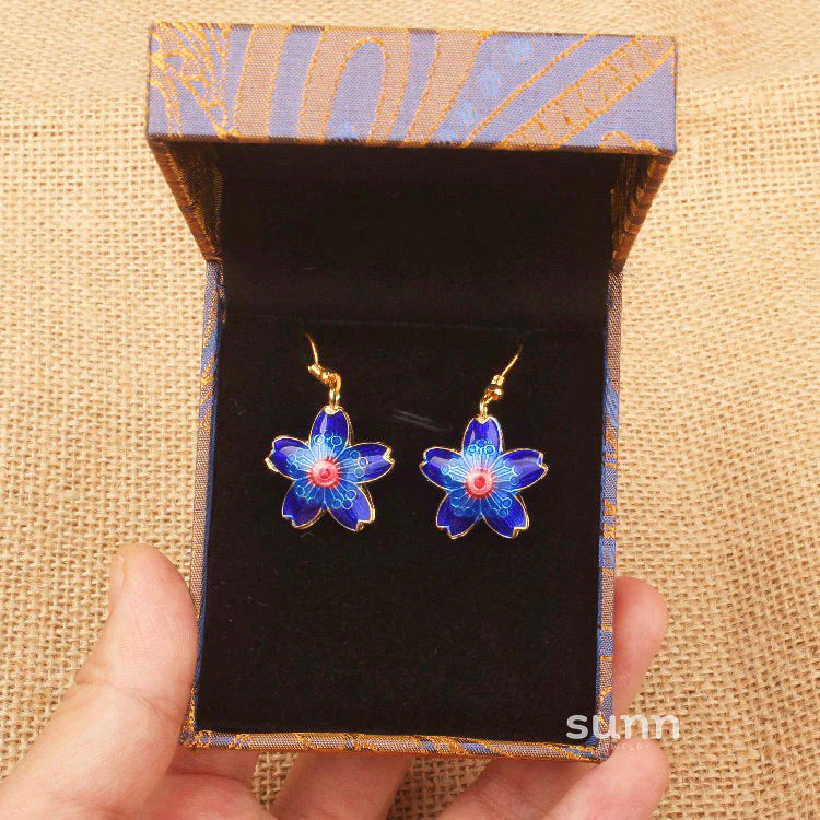 Jo Enamel Drop Earrings