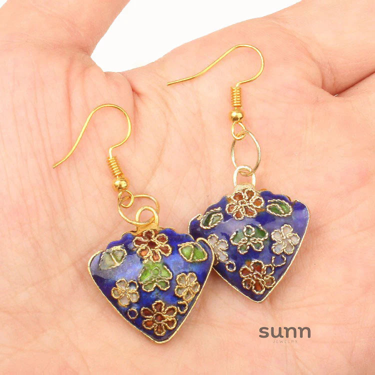 Jo Enamel Drop Earrings