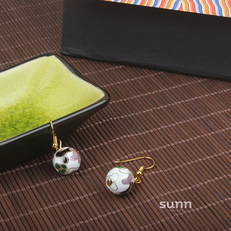 Jo Enamel Drop Earrings