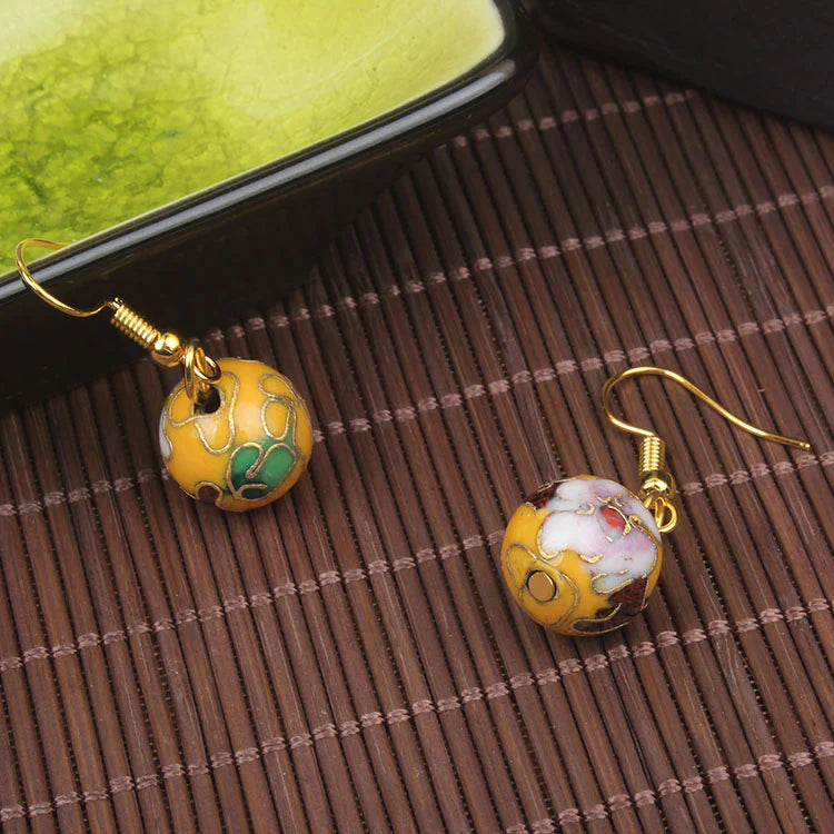 Jo Enamel Drop Earrings