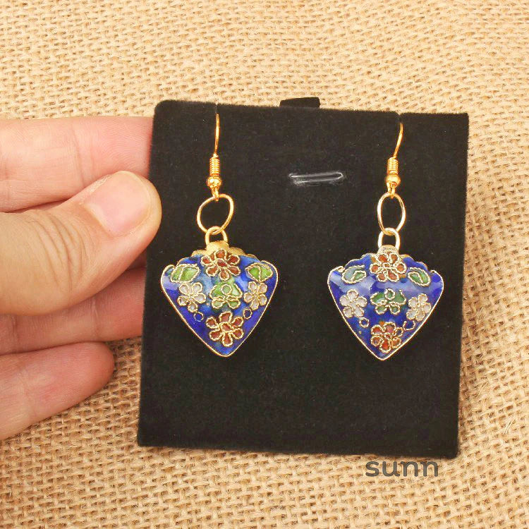Jo Enamel Drop Earrings