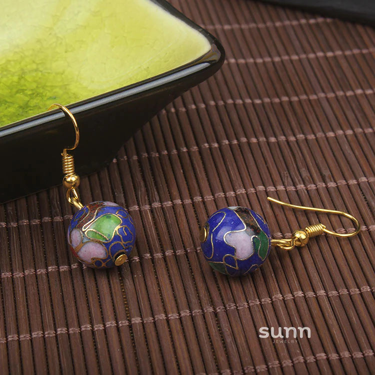 Jo Enamel Drop Earrings