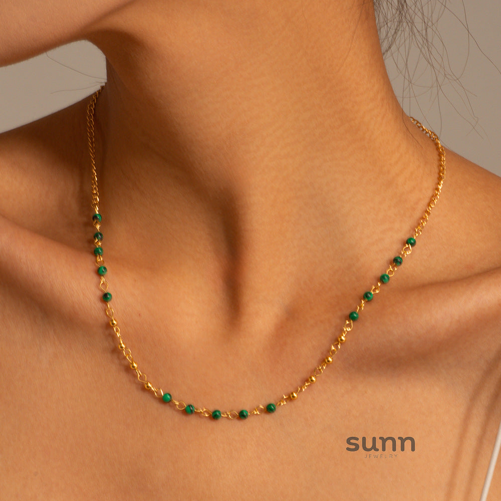 Jo Layered Turquoise Necklace [LJUBPSDG]