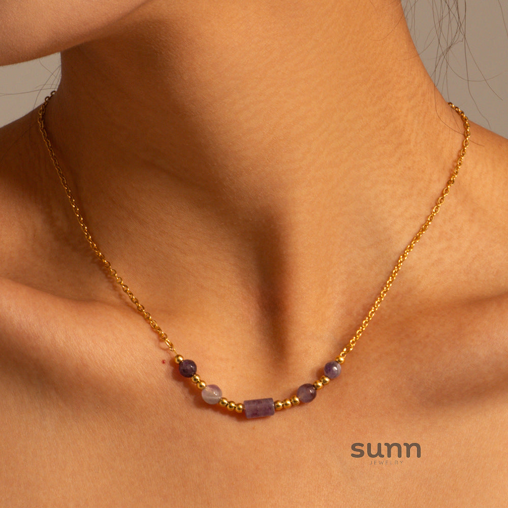 Jo Layered Turquoise Necklace [I1AZ6V6I]