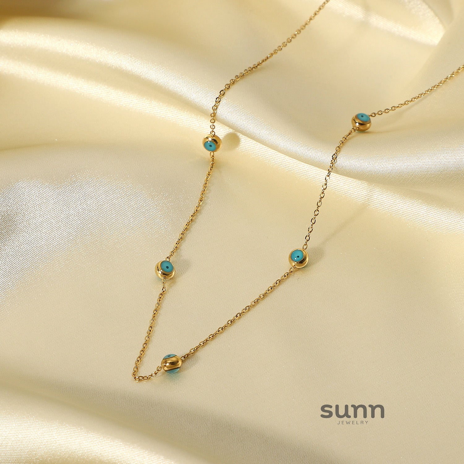 Jo Layered Turquoise Necklace [PQKO8SZ1]