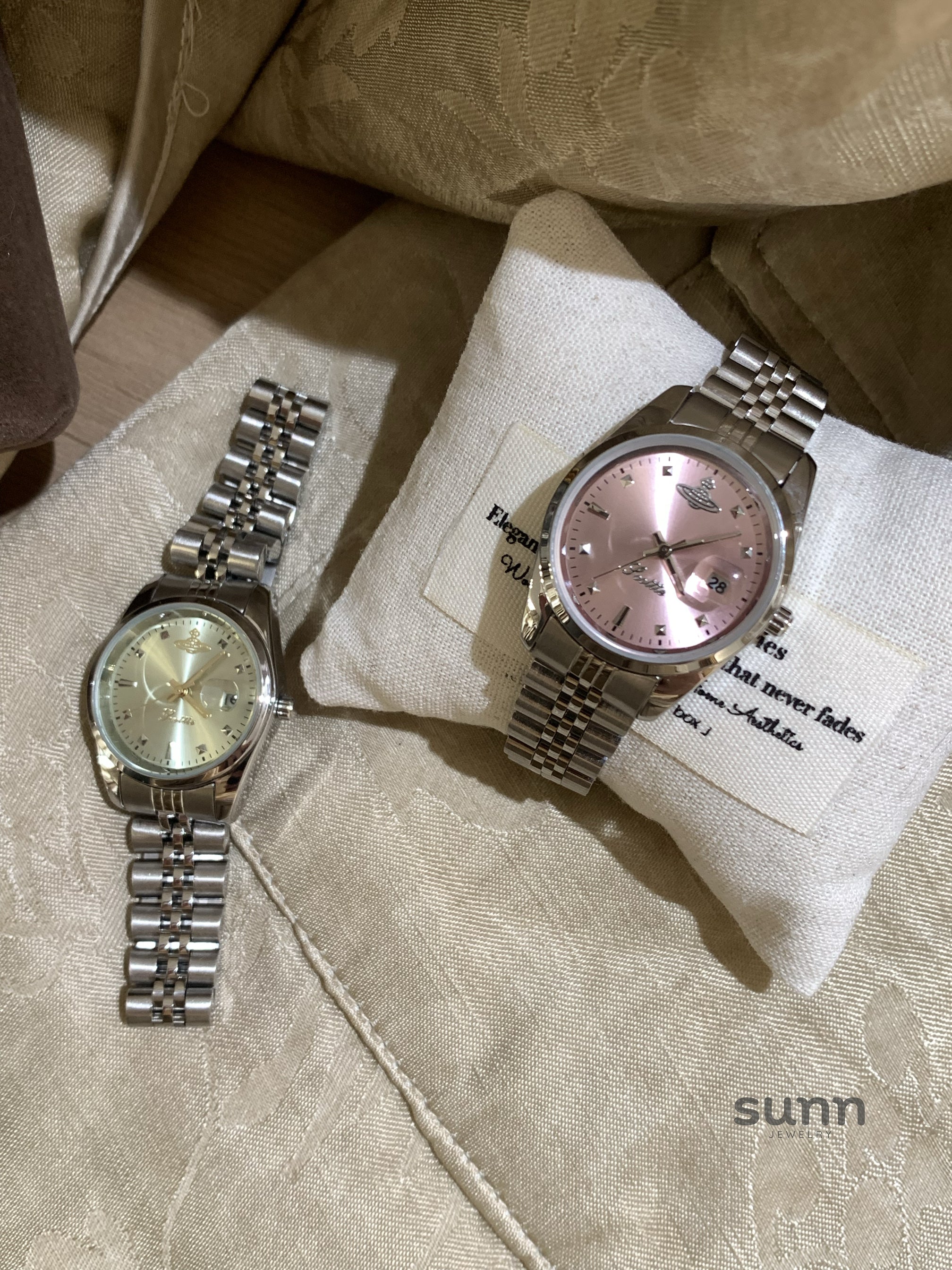 Jo Two-Tone Quartz Watch [FVUDHV81]