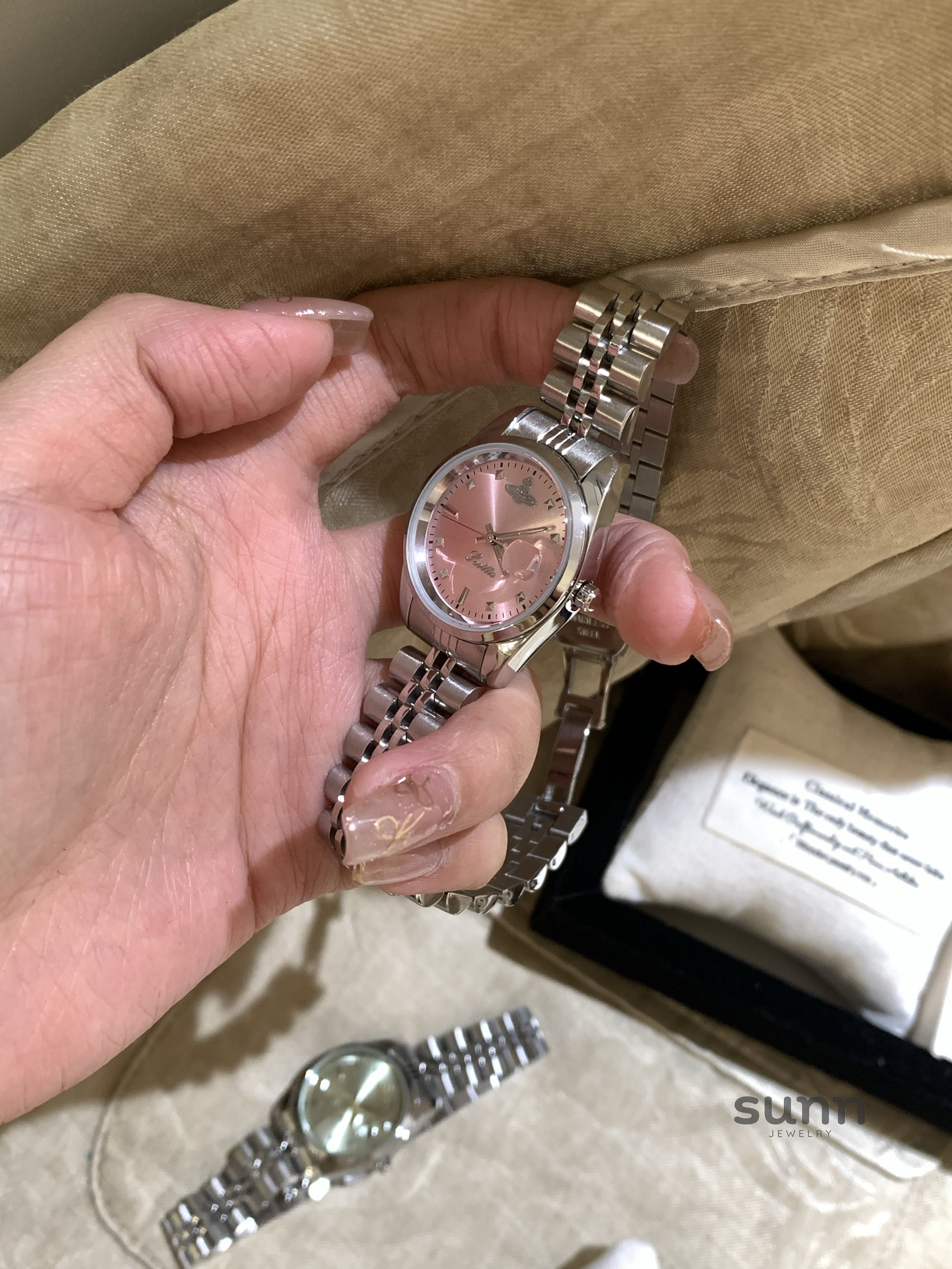 Jo Two-Tone Quartz Watch [HFAK68OT]