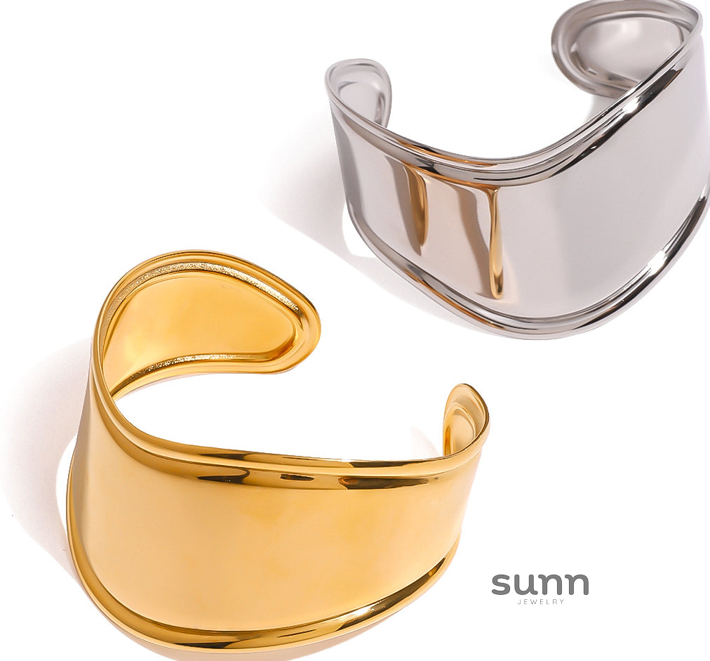 Joanne Gold Cuff Bracelet [1XLQHAHQ]