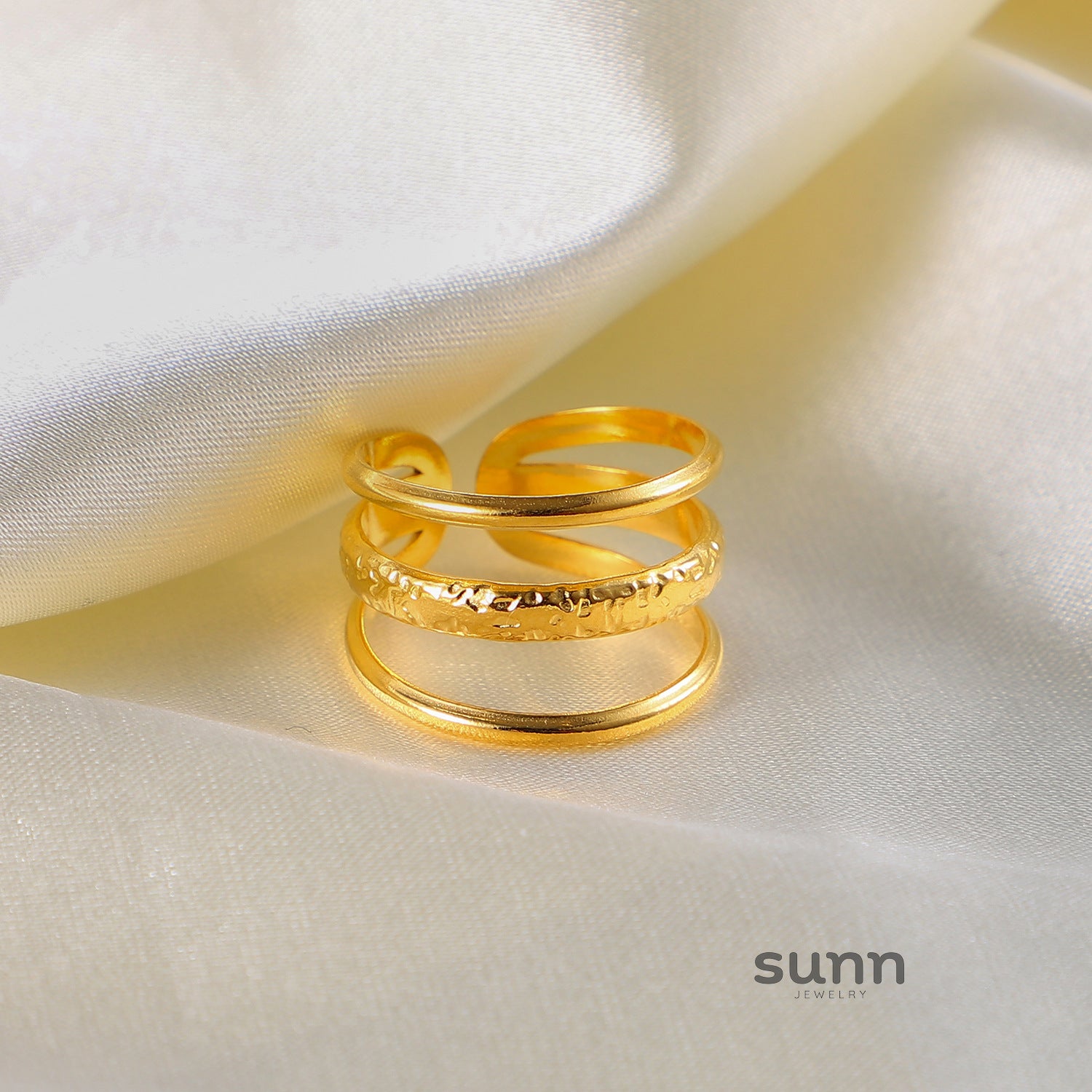 Jocelyn Layered Open Ring [AD6O9VRA]