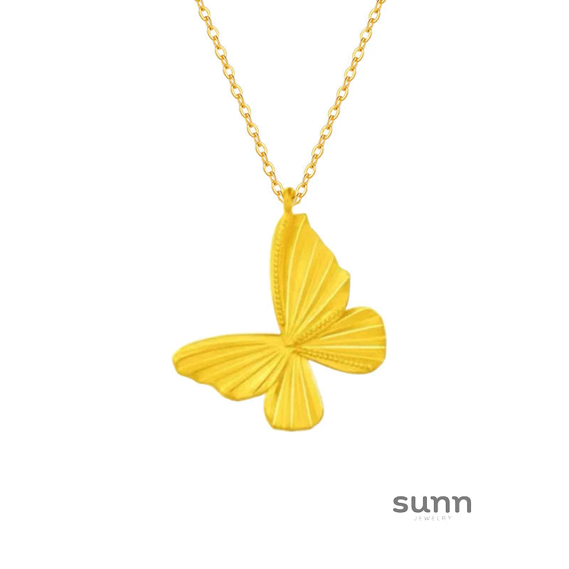 Joelle Delicate Butterfly Necklace