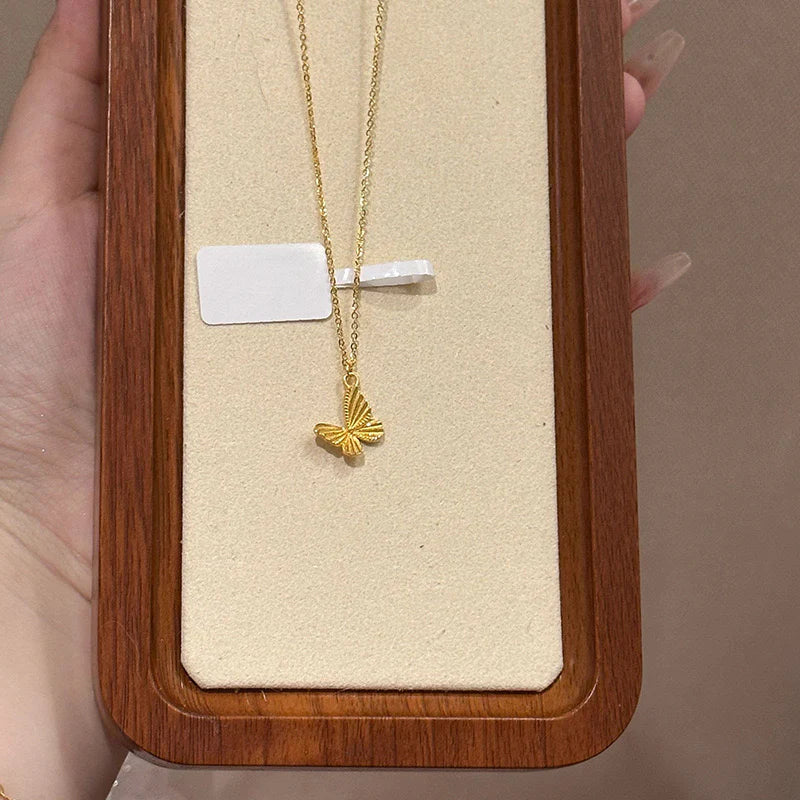 Joelle Delicate Butterfly Necklace