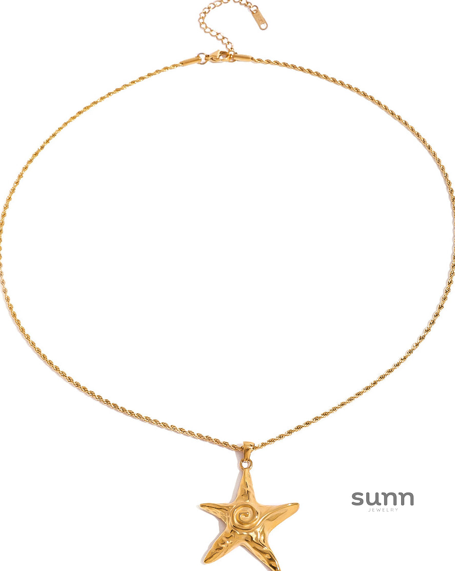 Johannah Starfish Pendant Necklace [U9DL3O9F]