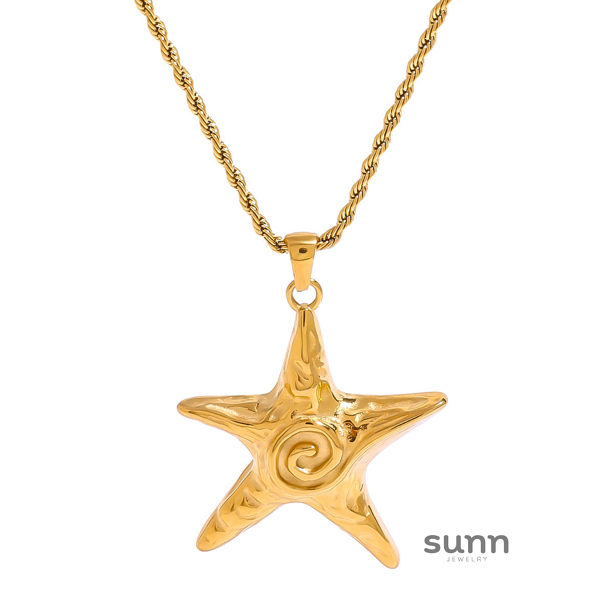 Johannah Starfish Pendant Necklace [DRUVGAC7]