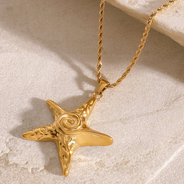 Johannah Starfish Pendant Necklace [WDNFFUS7]