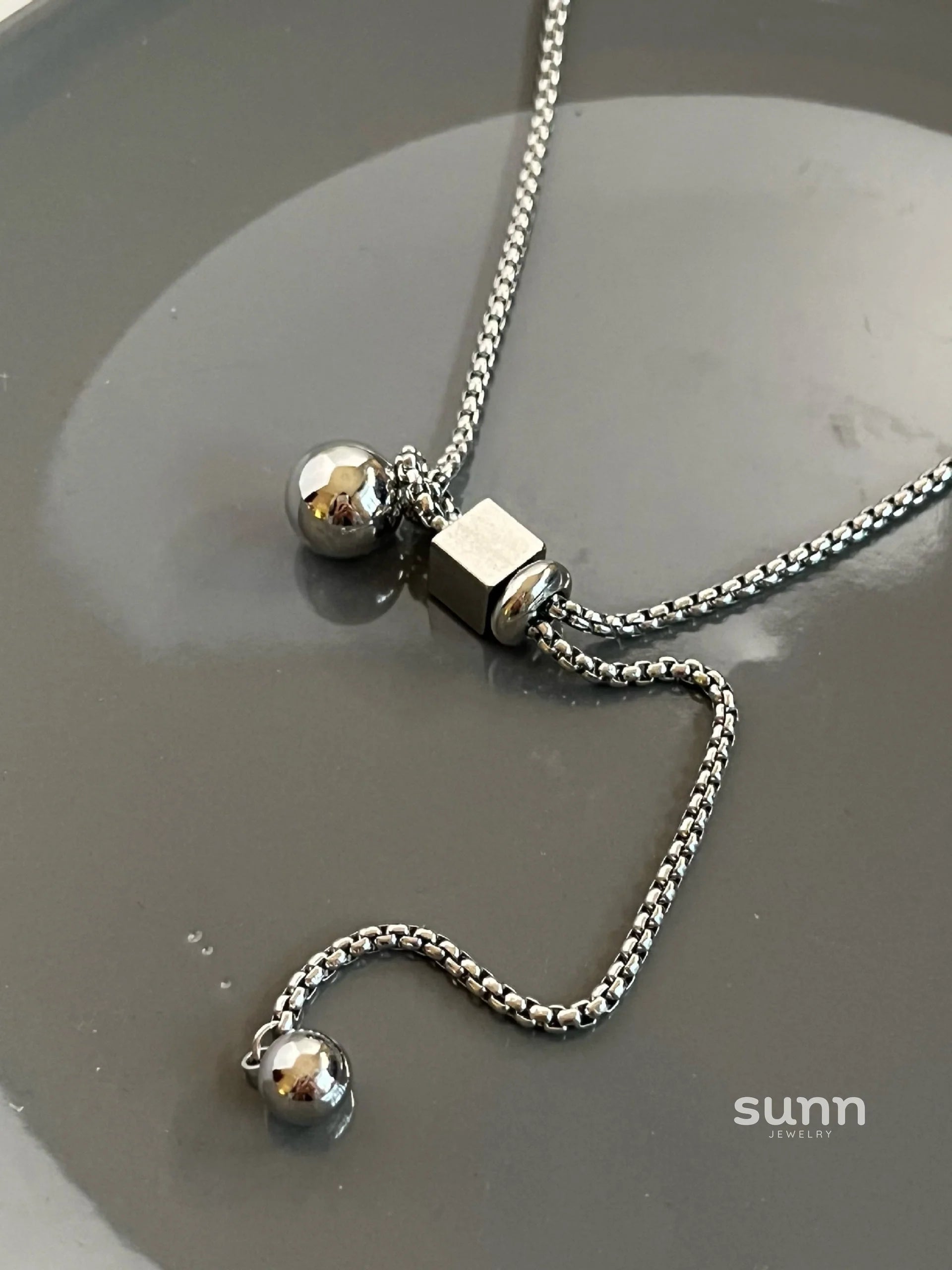 Johnna Adjustable Geometric Necklace