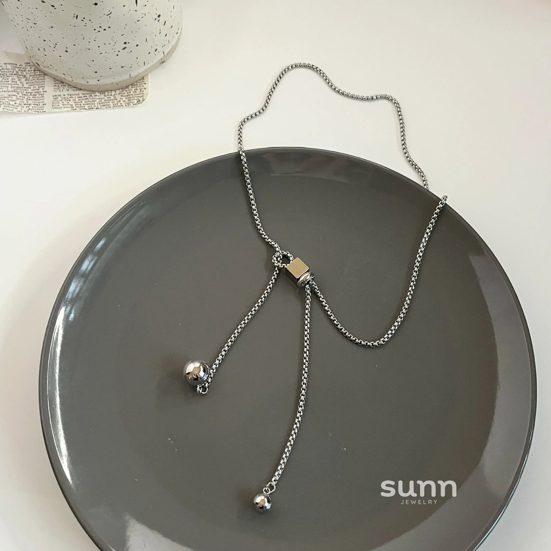 Johnna Adjustable Geometric Necklace