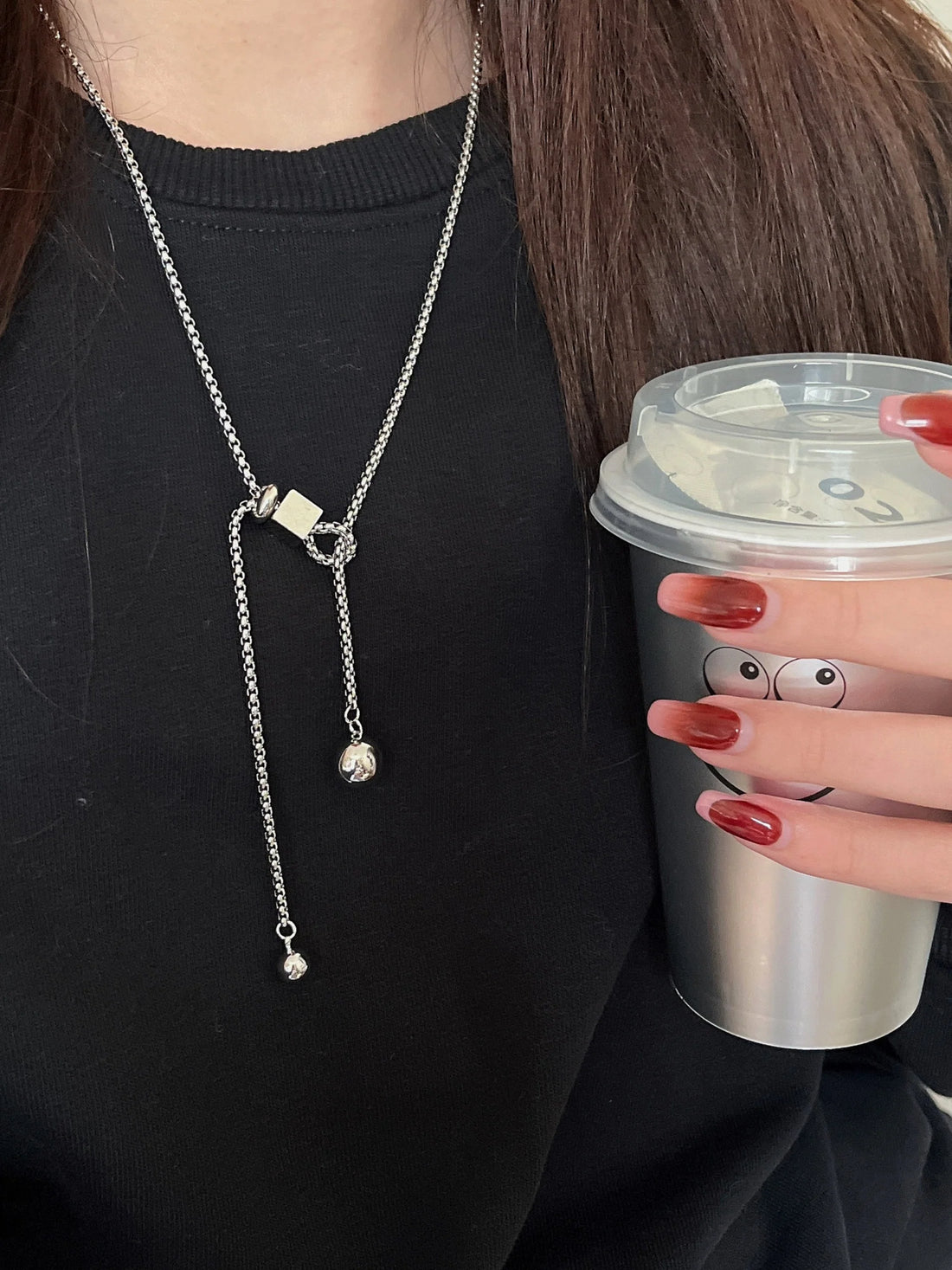 Johnna Adjustable Geometric Necklace