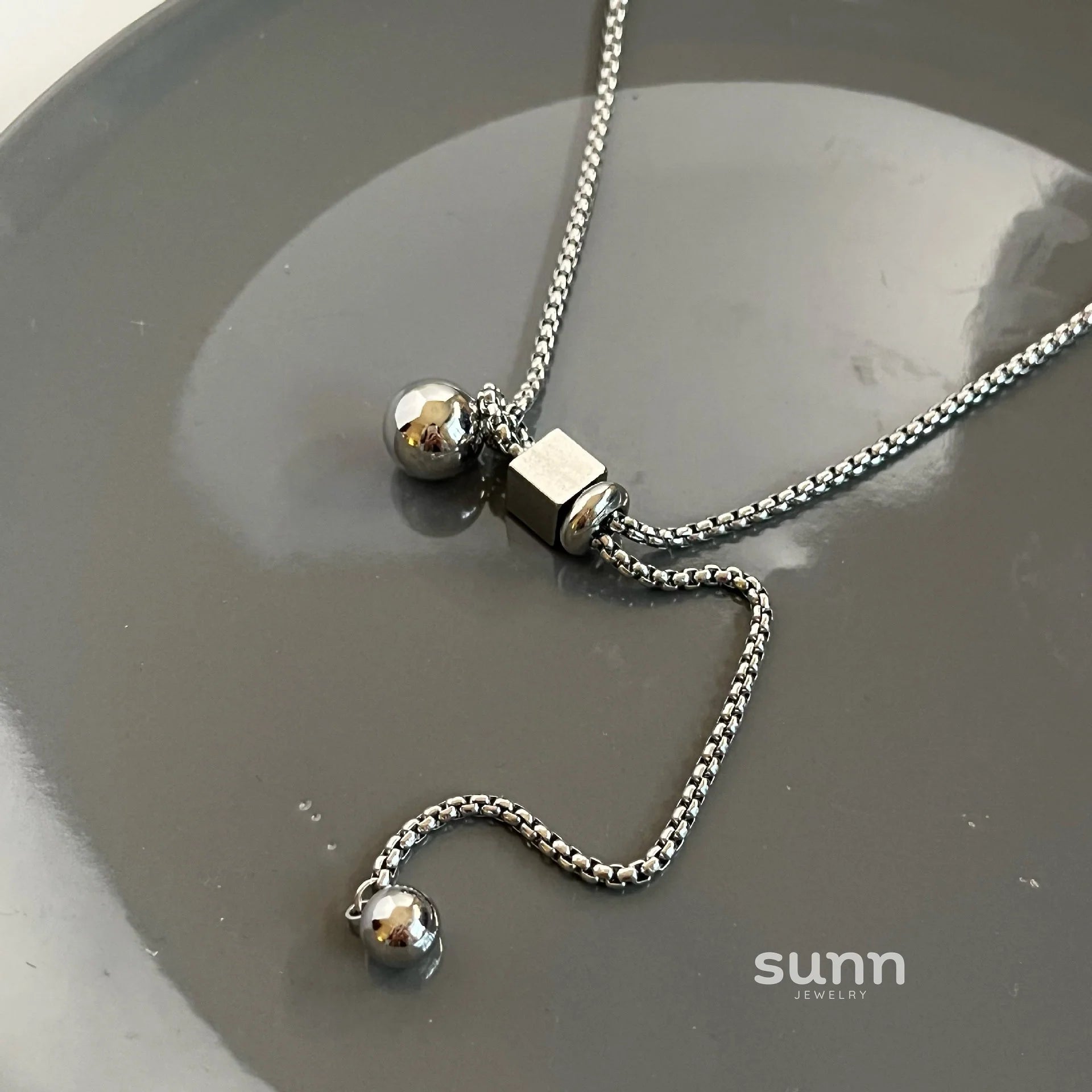 Johnna Adjustable Geometric Necklace