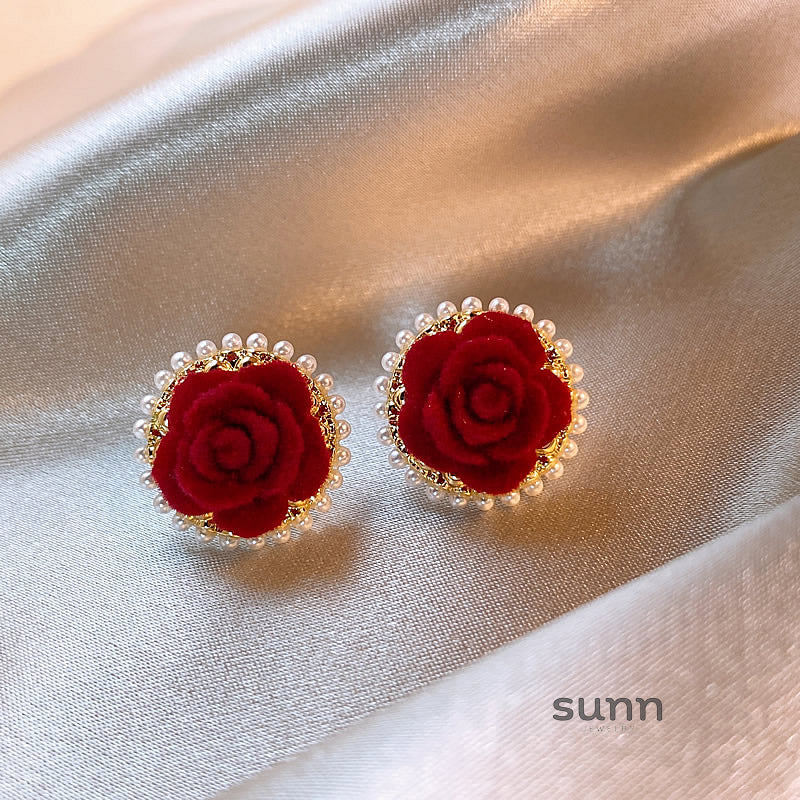 Joleen Floral Drop Earrings [FHE8AT6O]