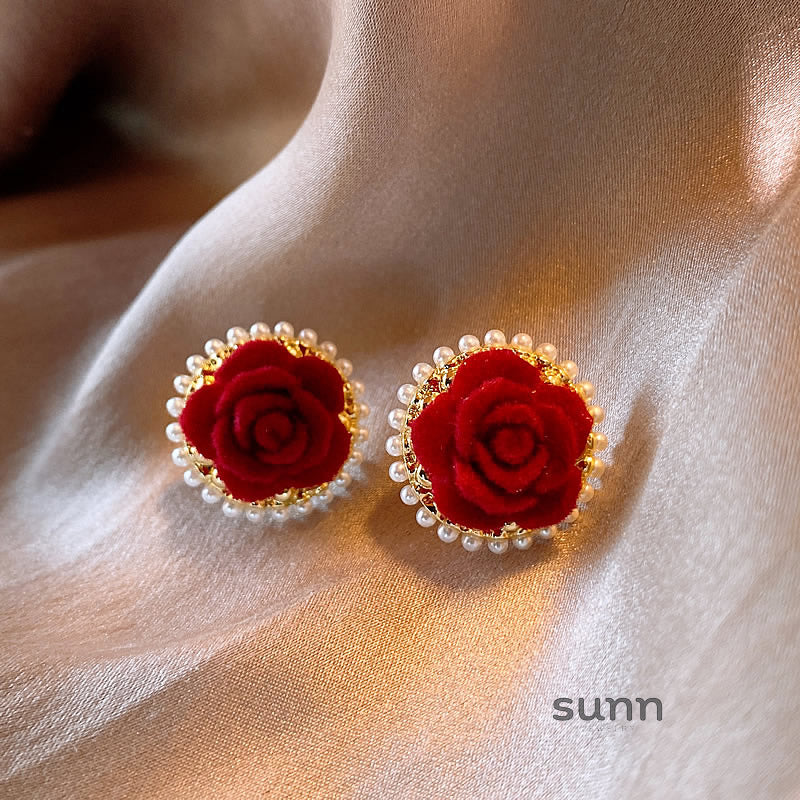 Joleen Floral Drop Earrings [IORP91GU]
